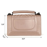 LuneVille-Women's-Shoulder-Crossbody-Bag-Rose Gold